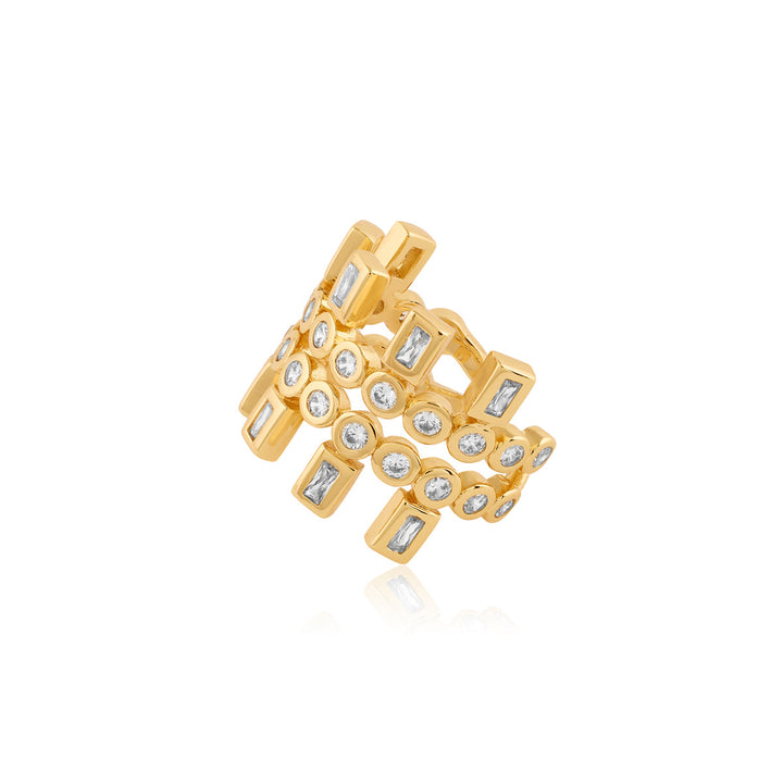 Summer Crystal Statement Ring
