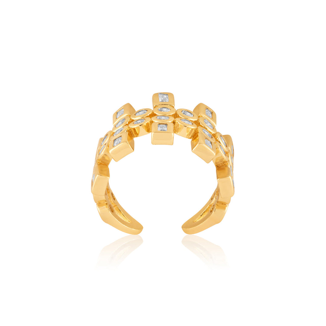 Summer Crystal Statement Ring