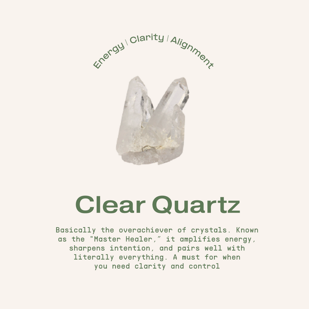 Quartz Clarity Amulet Ring