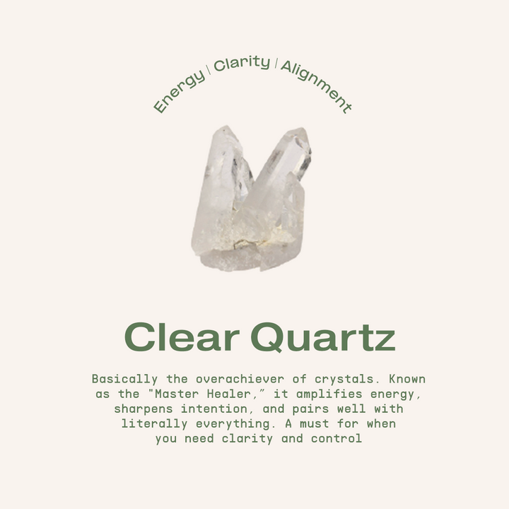 Quartz Clarity Amulet Ring