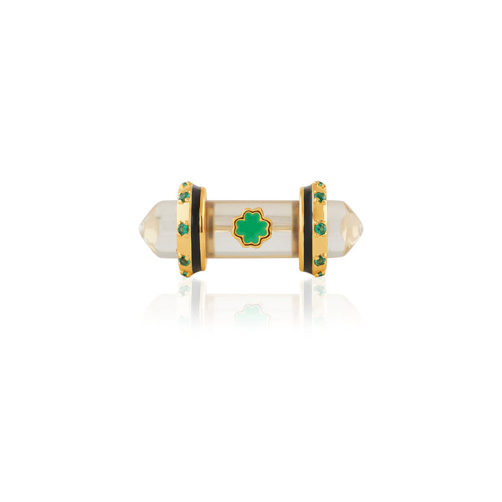 Quartz Clarity Amulet Ring
