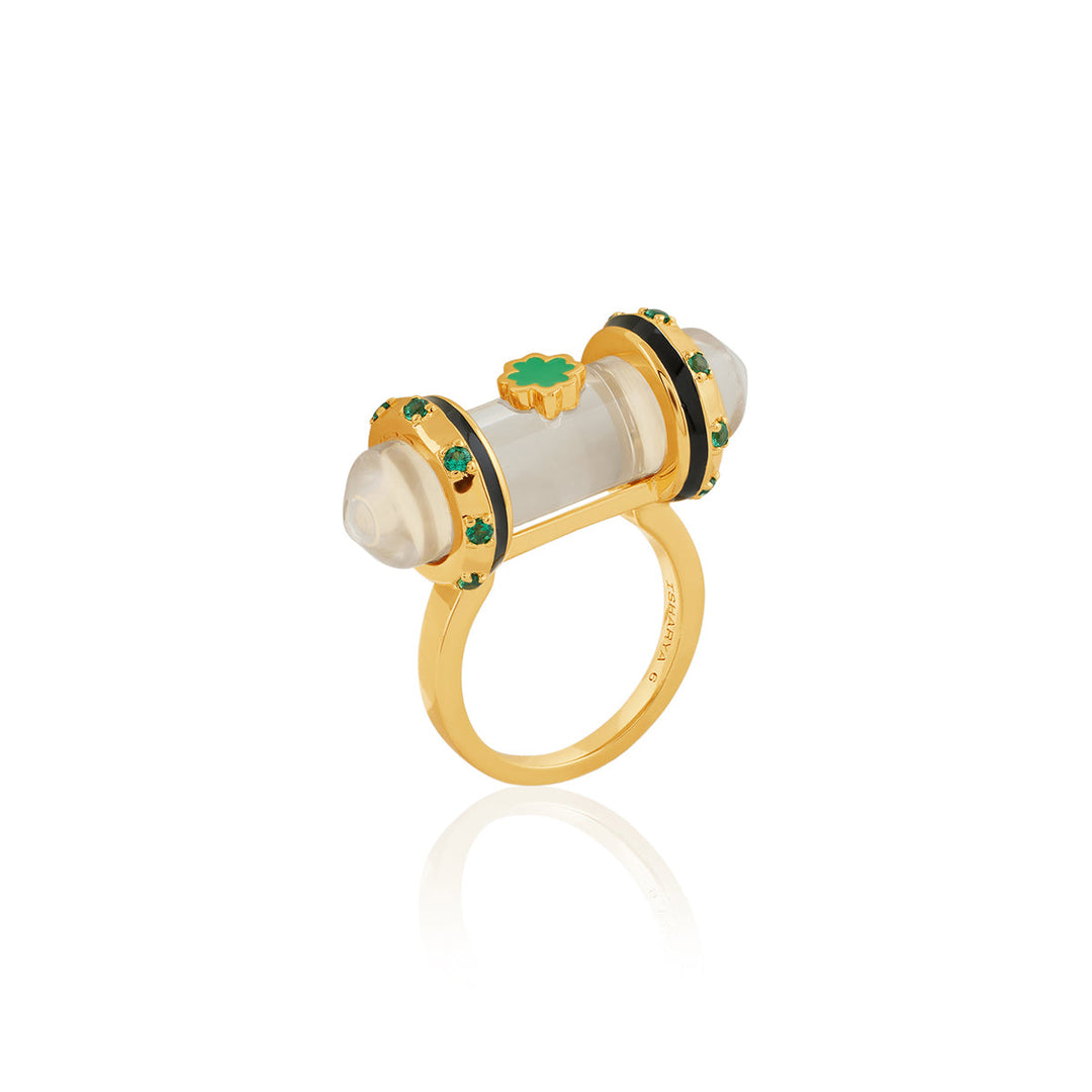 Quartz Clarity Amulet Ring