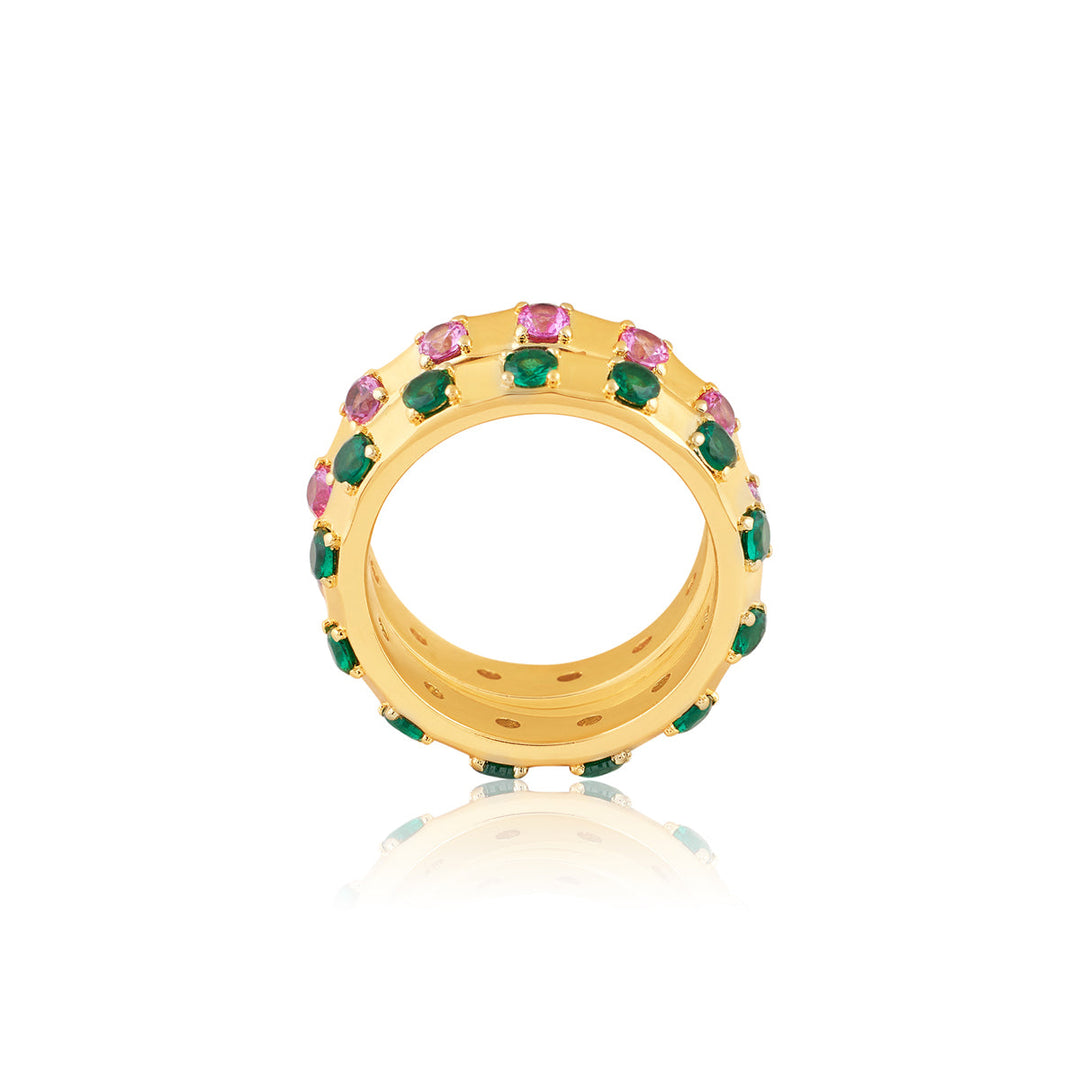 Celestial Duality Ring Stack