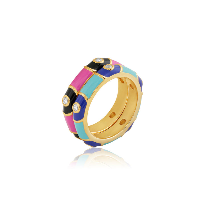 Guardian Glam Ring Stack
