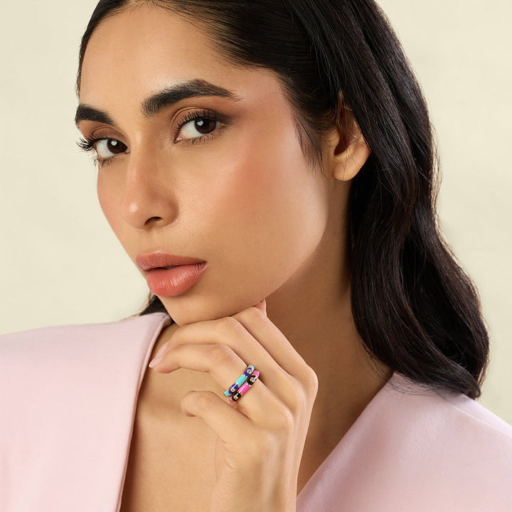 Guardian Glam Ring Stack