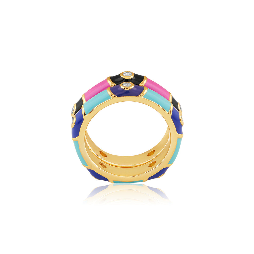 Guardian Glam Ring Stack