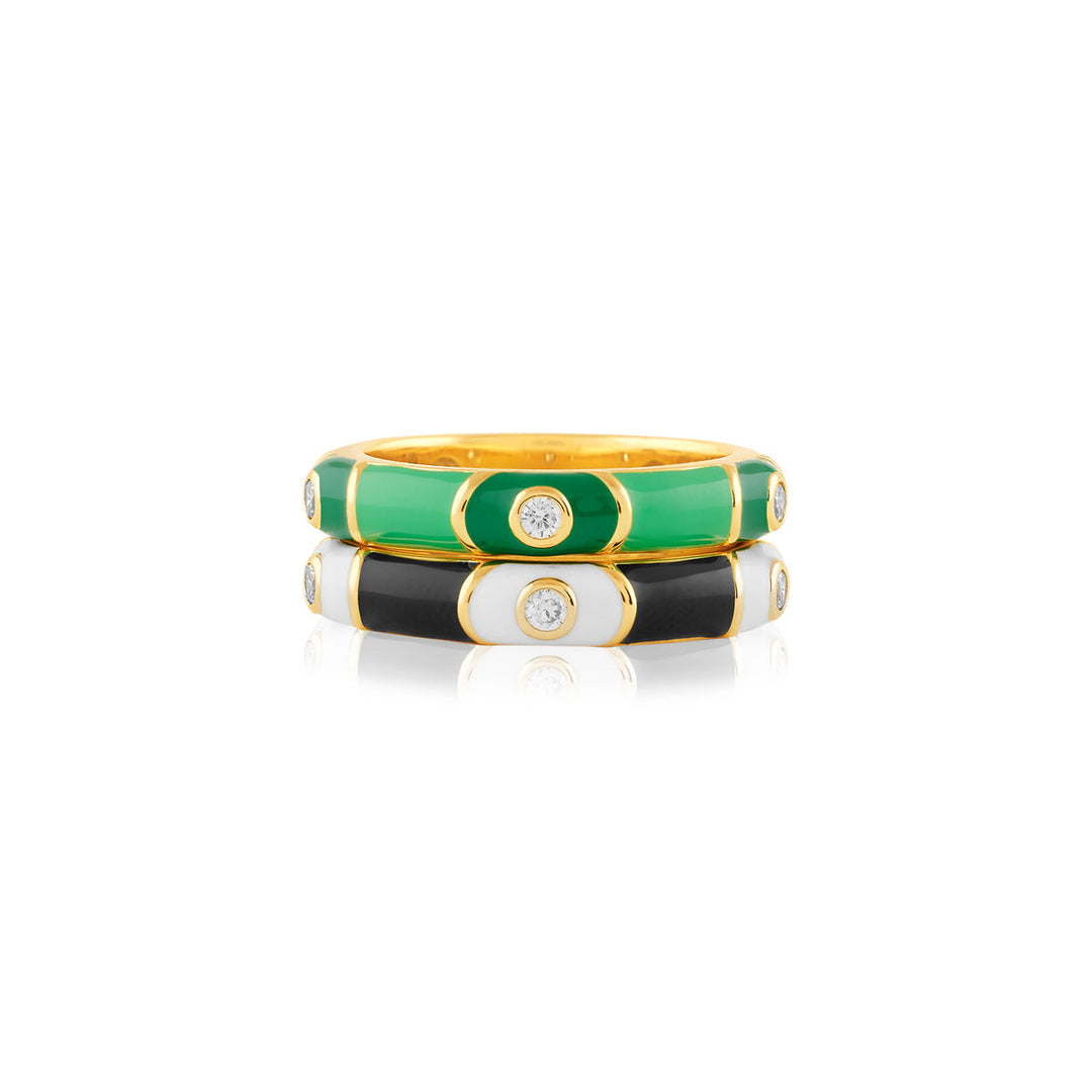 Mystic Gaze Ring Stack
