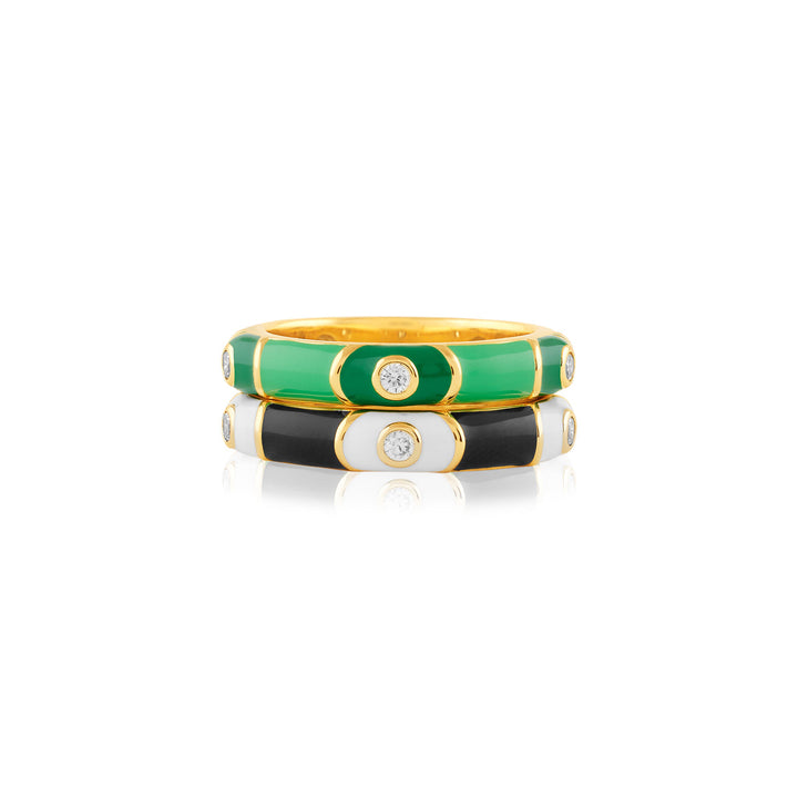 Mystic Gaze Ring Stack