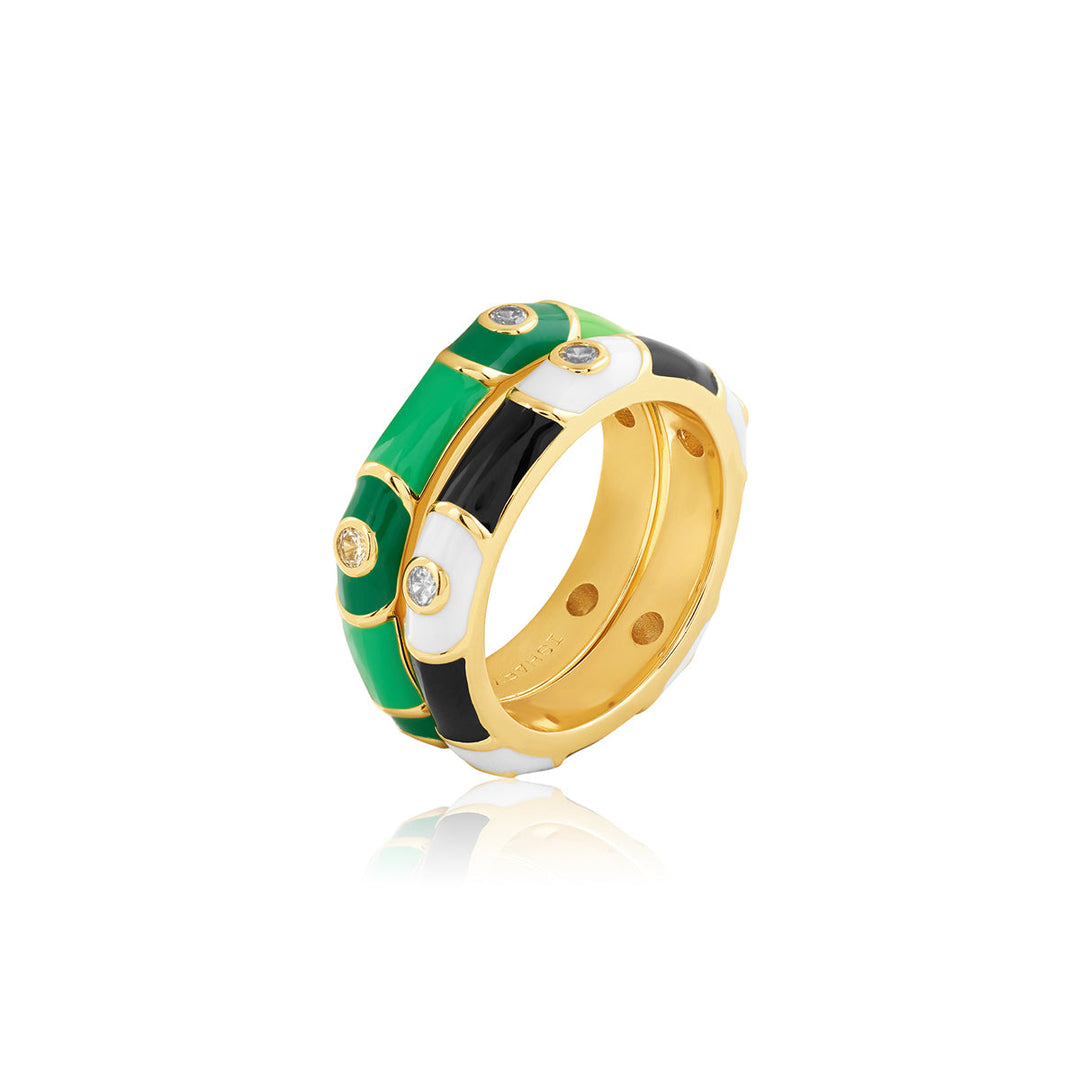 Mystic Gaze Ring Stack