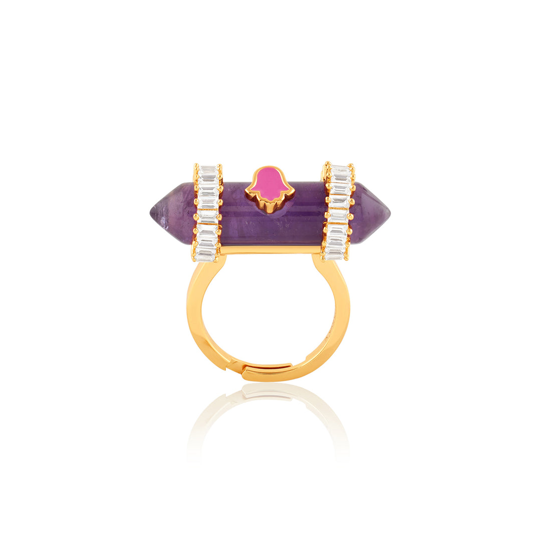 Mystic Bloom Amulet Ring