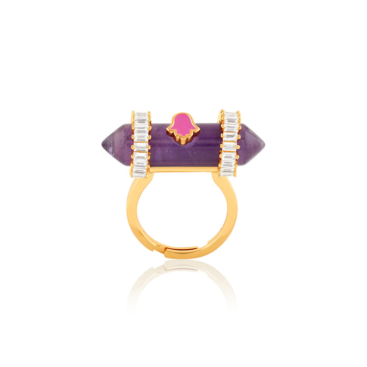 Mystic Bloom Amulet Ring