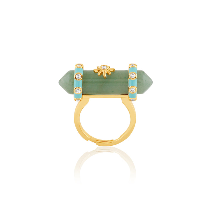 Verdant Vibe Amulet Ring
