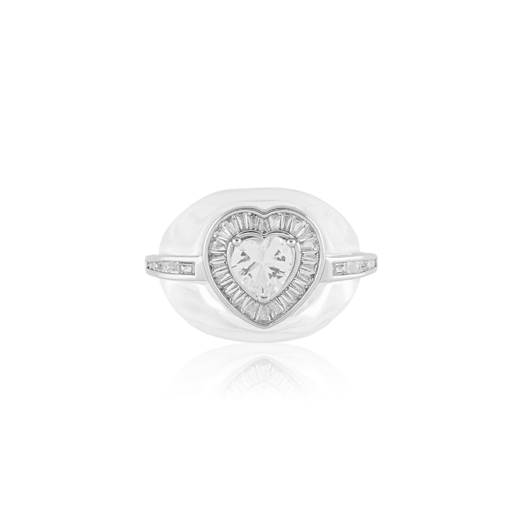 Elysian Heart Statement Ring
