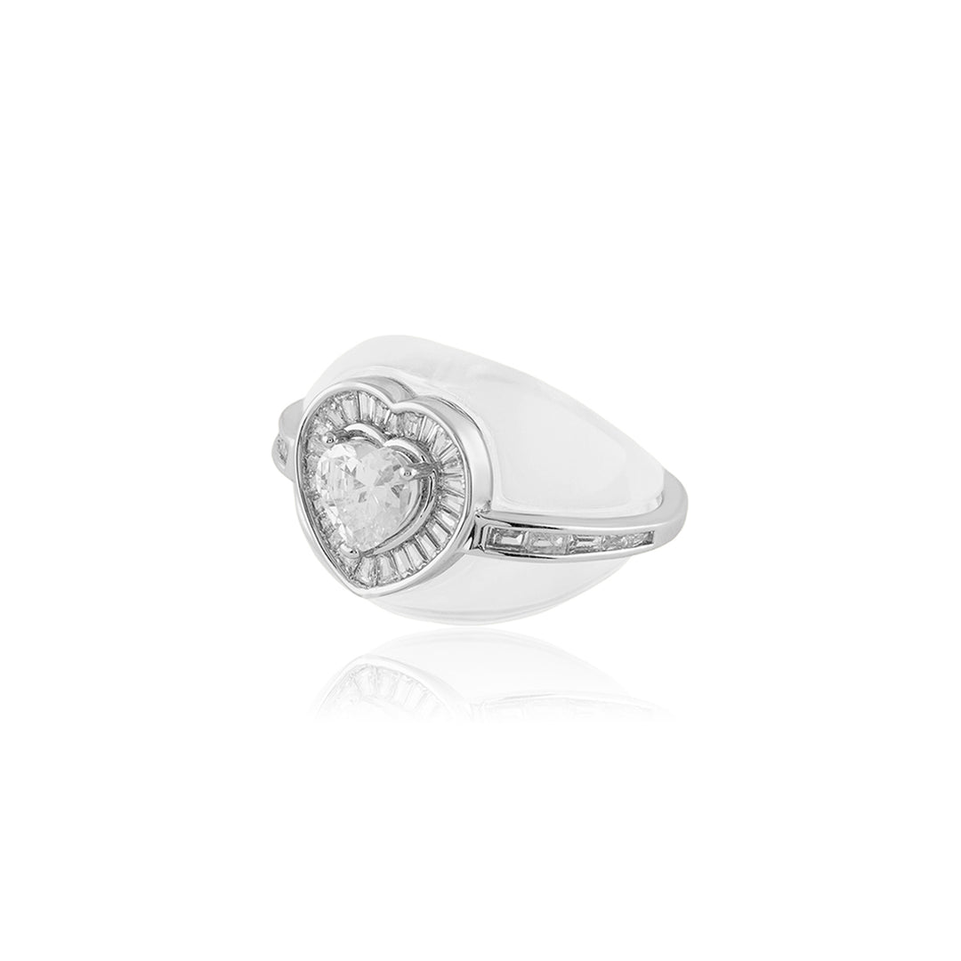 Elysian Heart Statement Ring