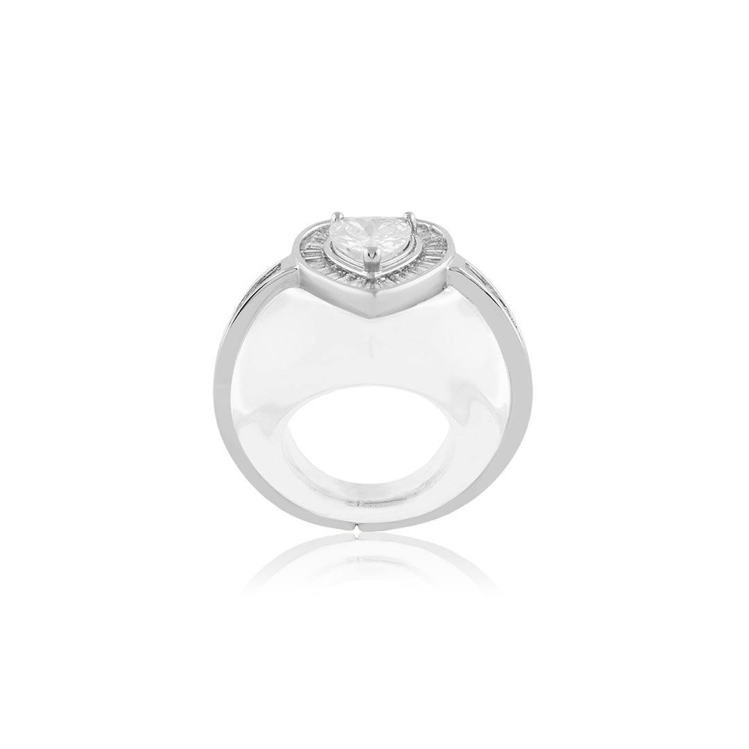 Elysian Heart Statement Ring