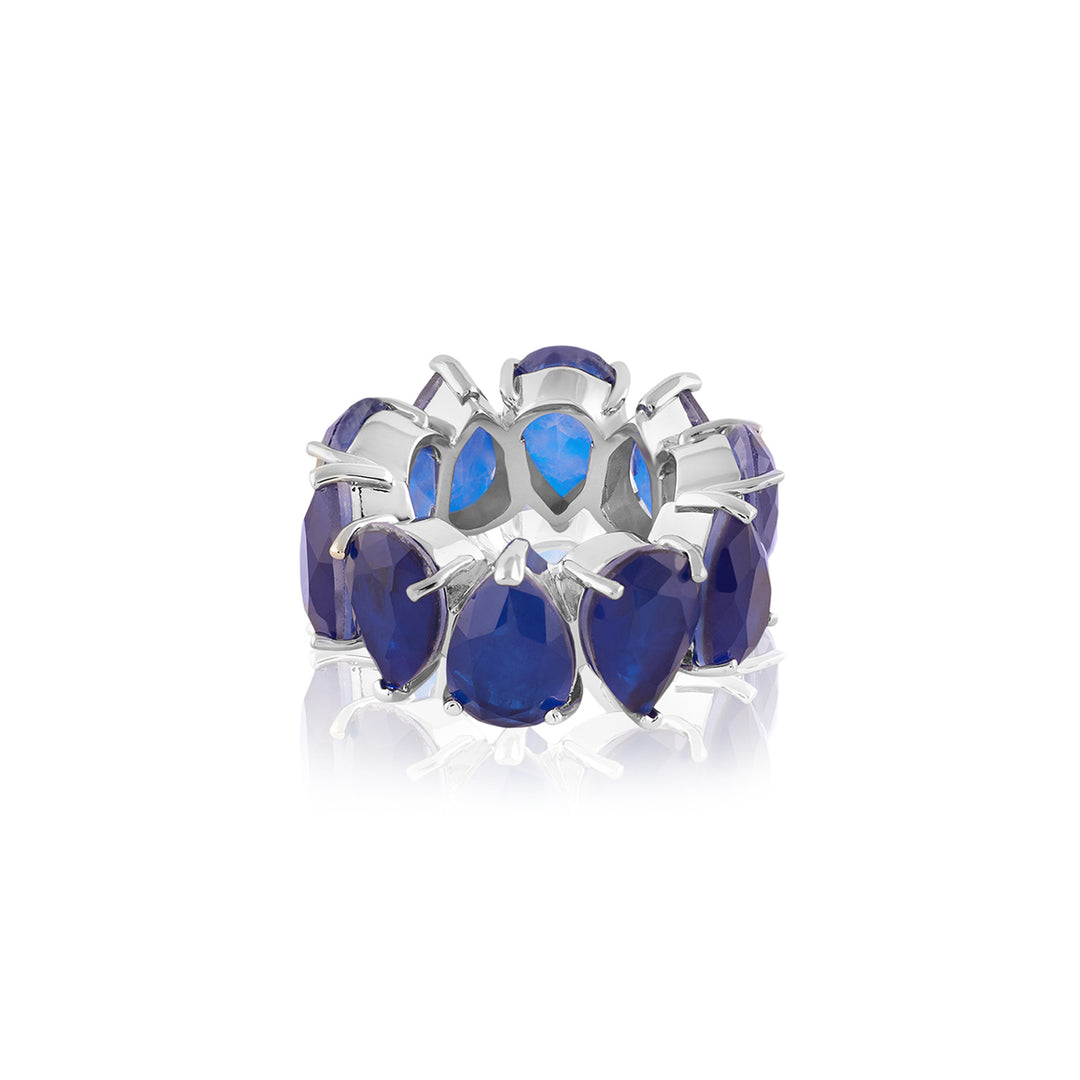 Eternal Elegance Sapphire Infinity Band