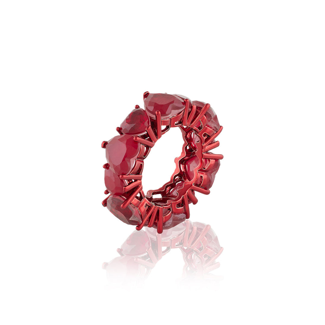 Eternal Elegance Ruby Infinity Band