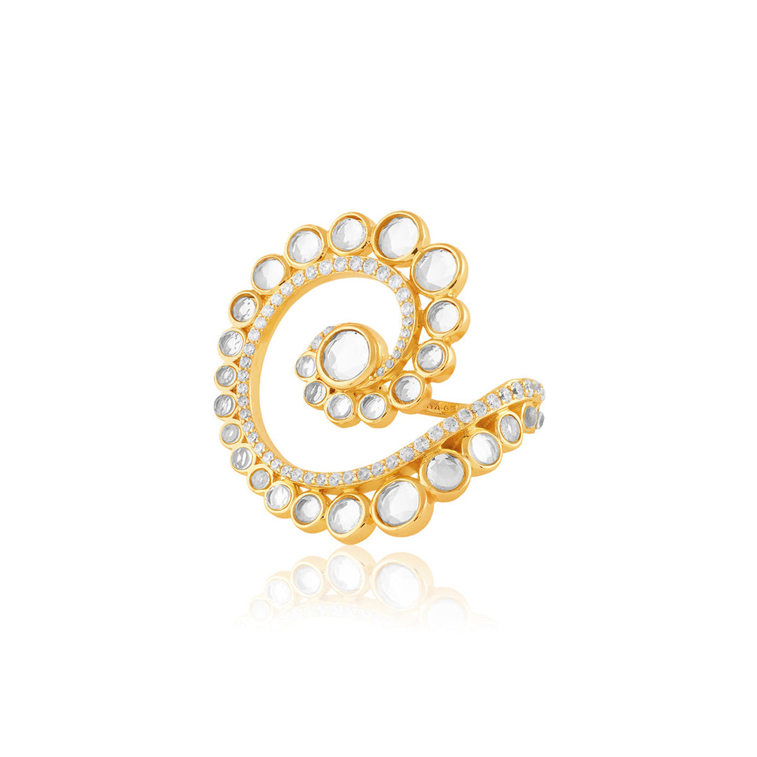 Orvalho Spiral Ring 