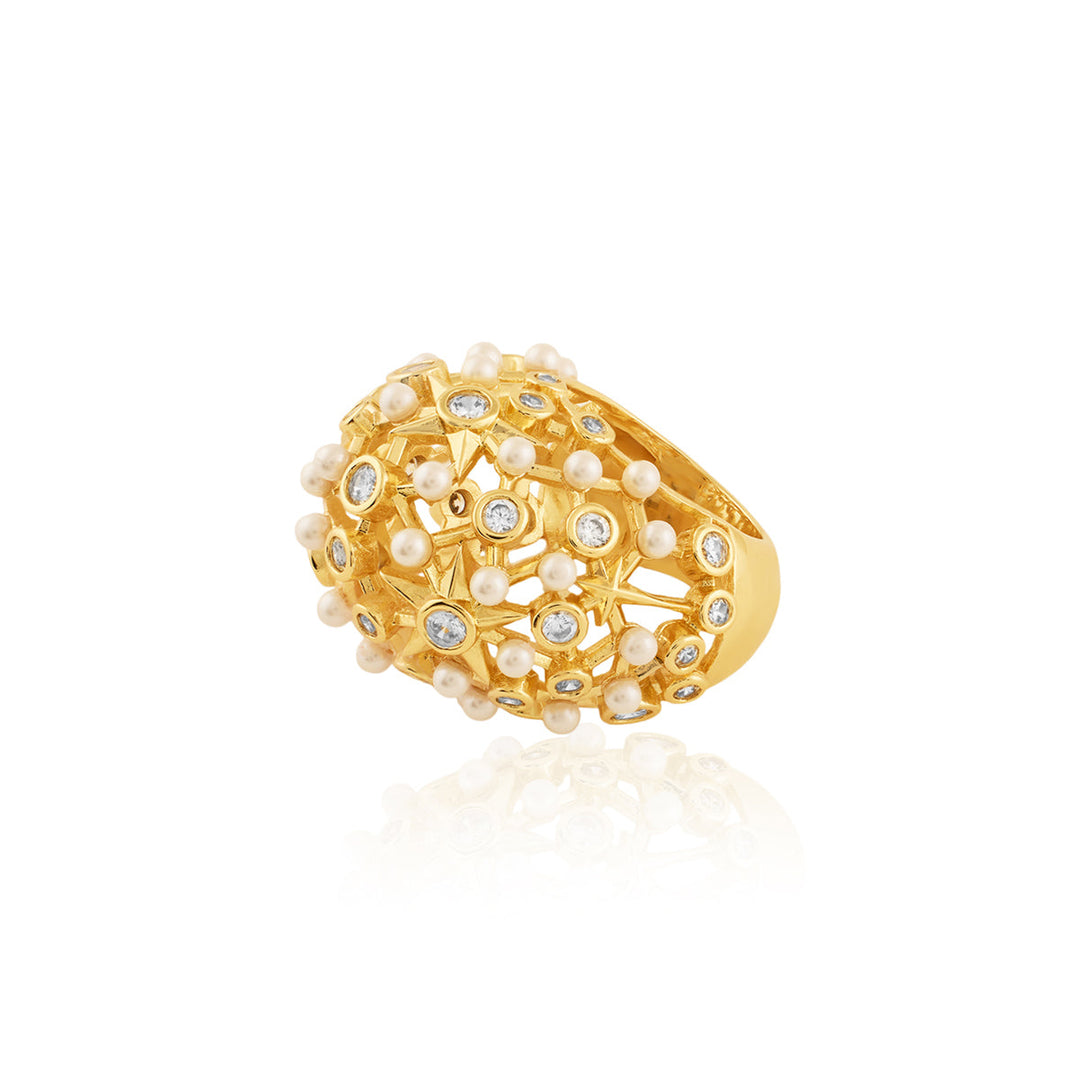 Mystara Pearl Ring 