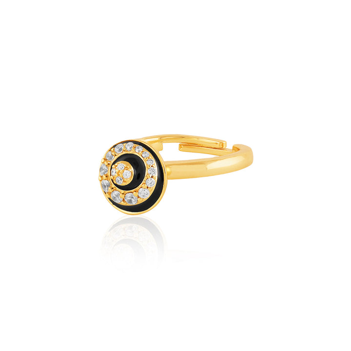 Lymora Ring In 18Kt Gold Plated