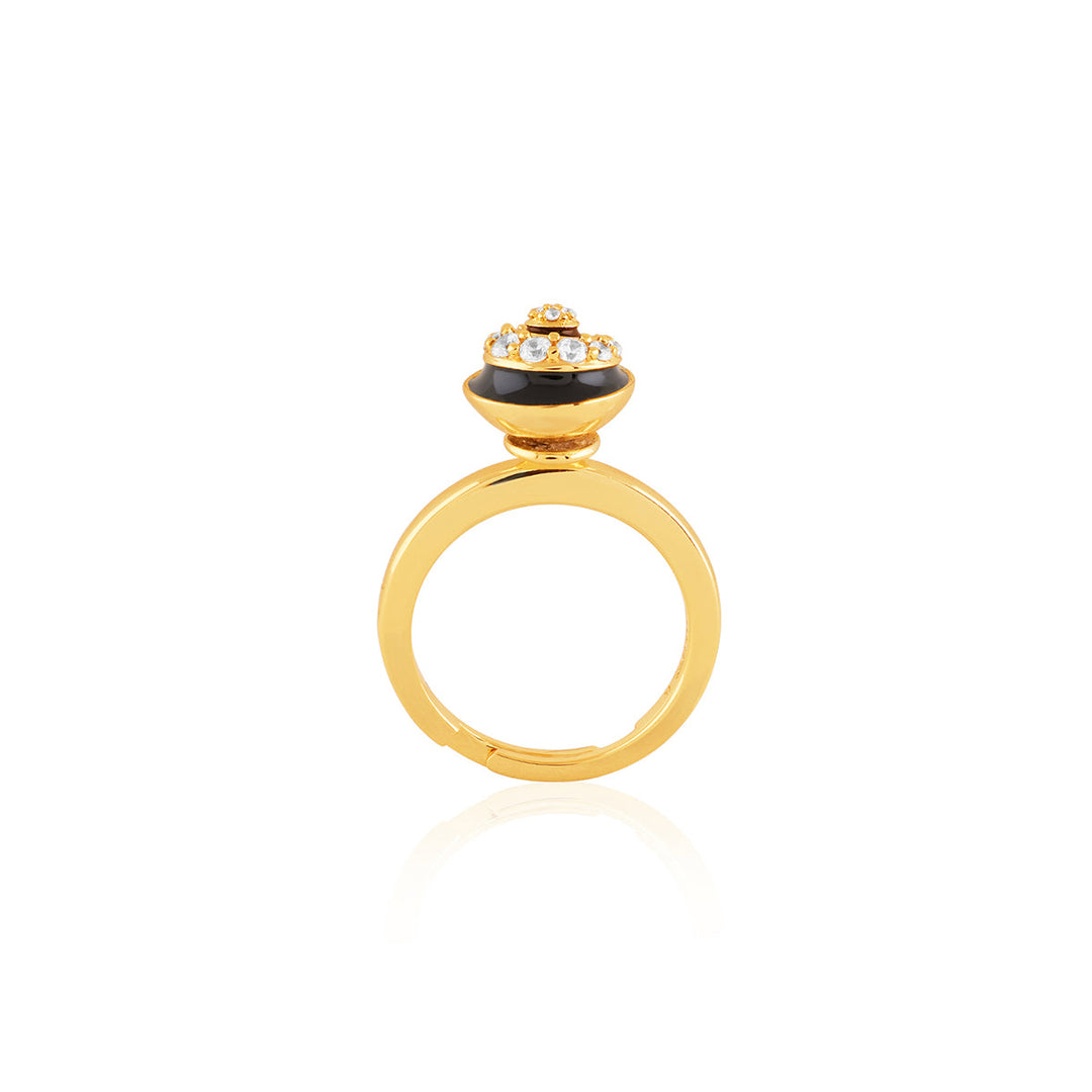 Lymora Ring In 18Kt Gold Plated