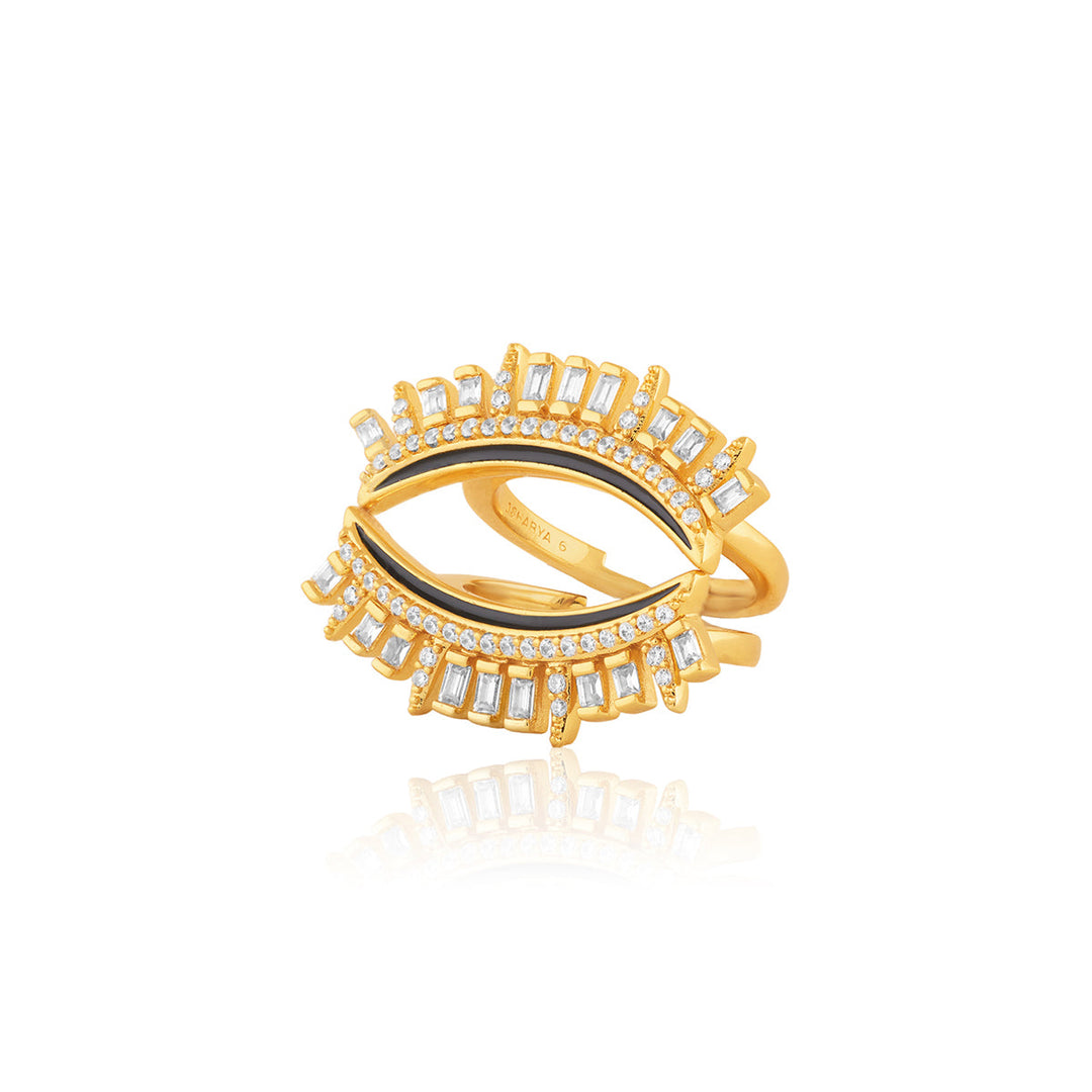Vestra Ring In 18Kt Gold Plated
