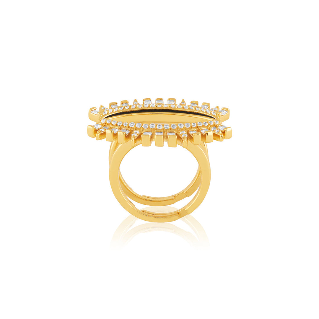 Vestra Ring In 18Kt Gold Plated