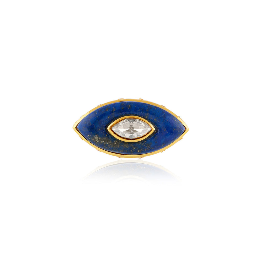 Cosmic Eye Two Finger Ring