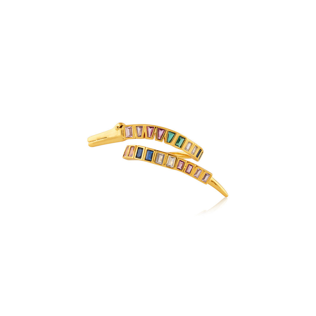 Dhronaa Multi-Coloured Statement Ring
