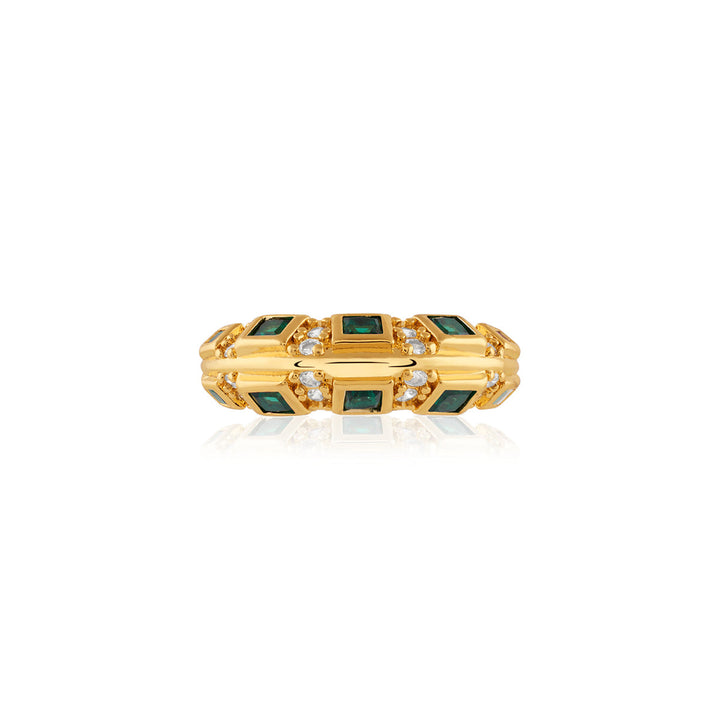 Crafted Legends Green Ring