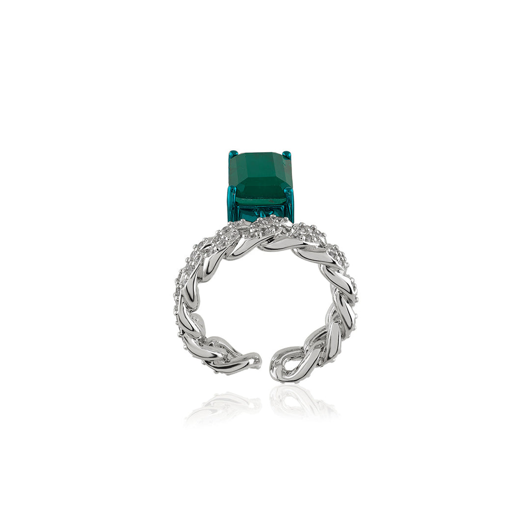 Camellia Emerald Ring
