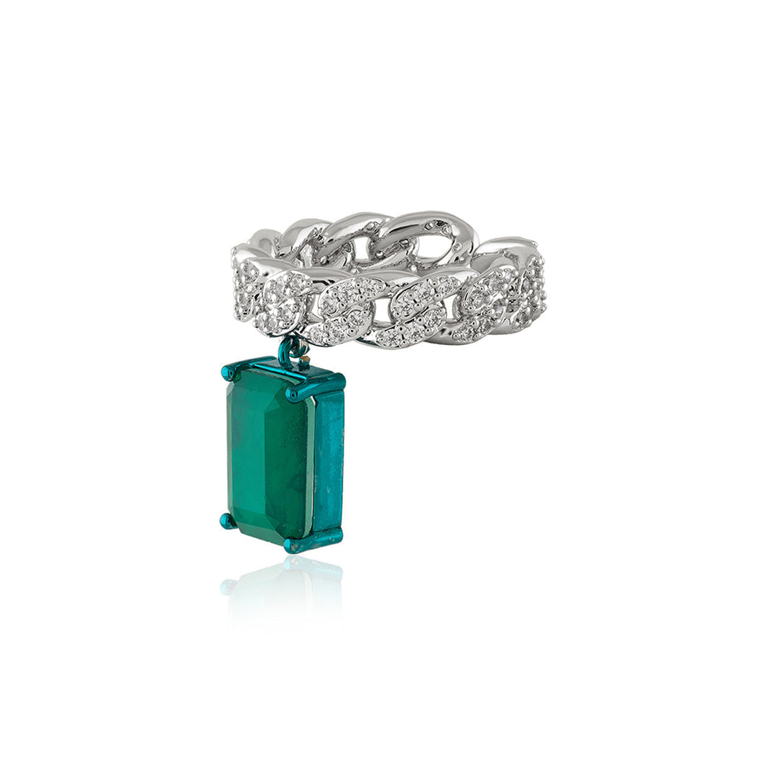 Camellia Emerald Ring