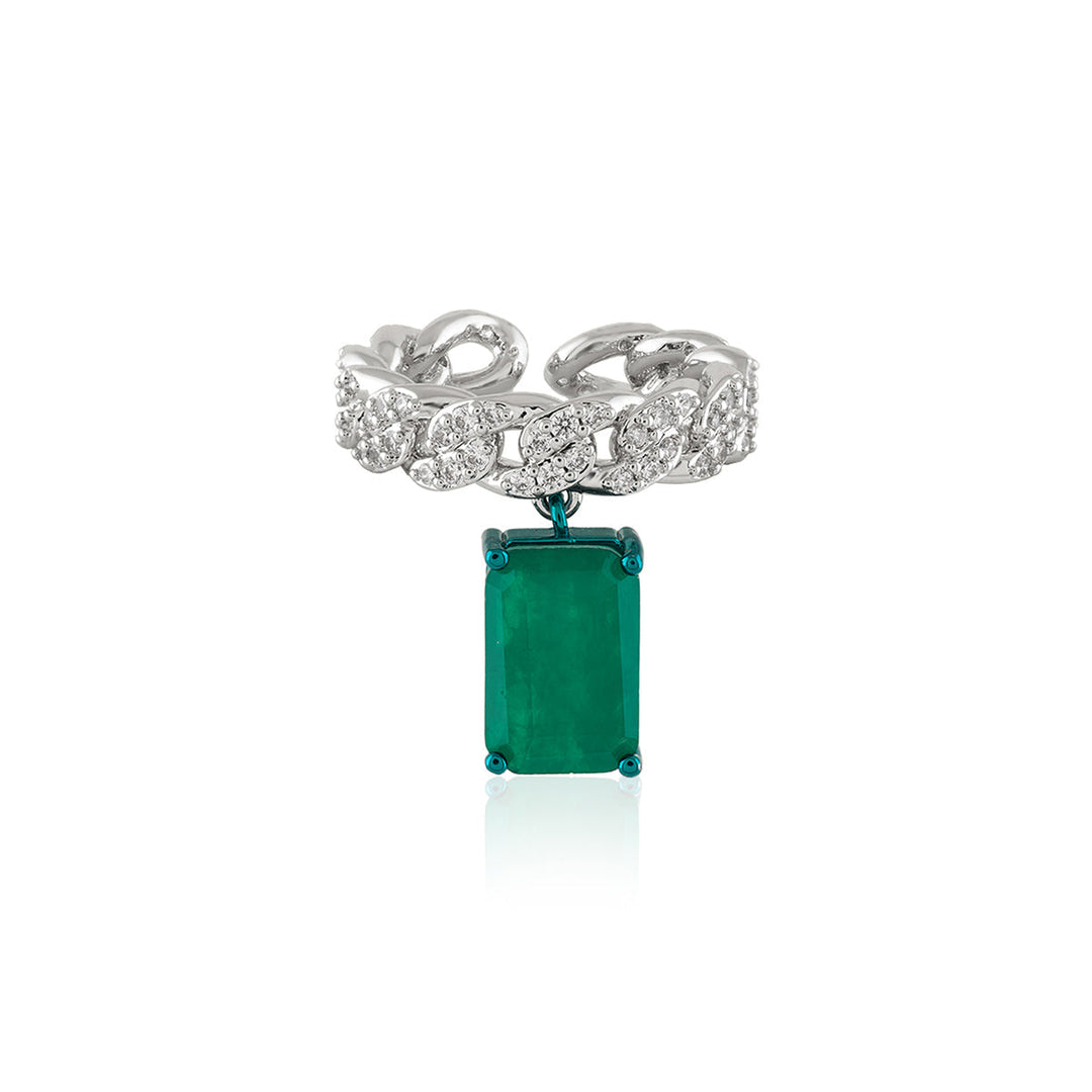 Camellia Emerald Ring