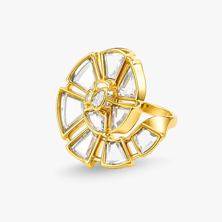 Conch Statement Mirror Ring