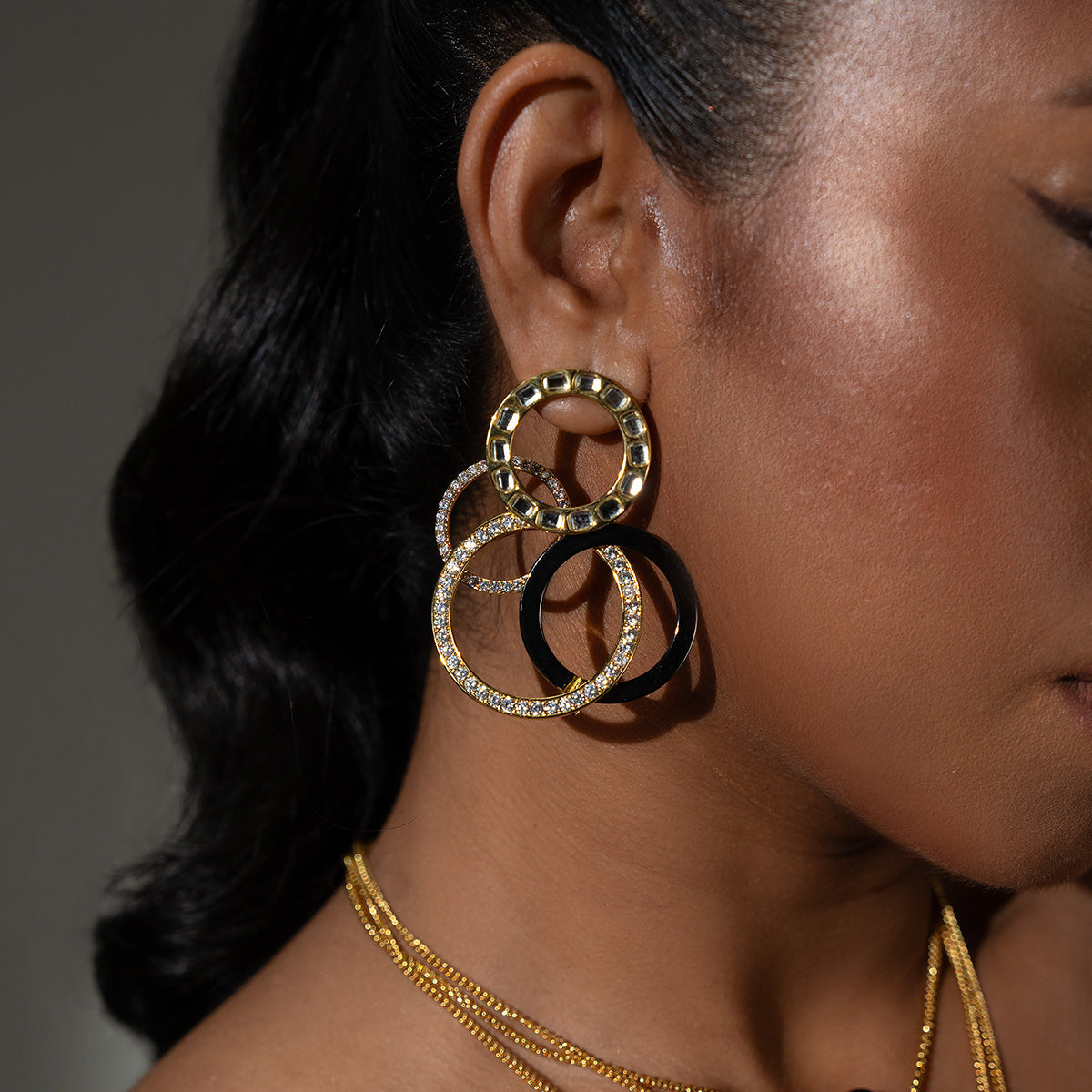 Stan Multi Circle Earrings
