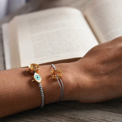 Grey Knot Bracelet