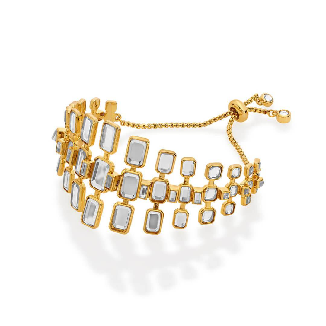 Shiza Mirror Bracelet - Isharya | Modern Indian Jewelry