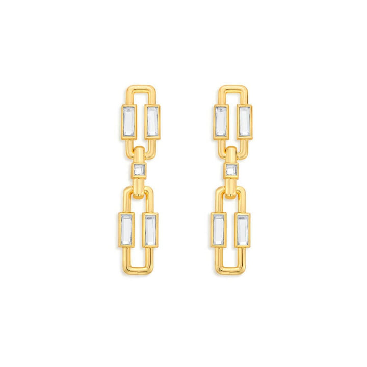 Mirror Drop Earring for Women by Isharya | Modern Indian Jewellery