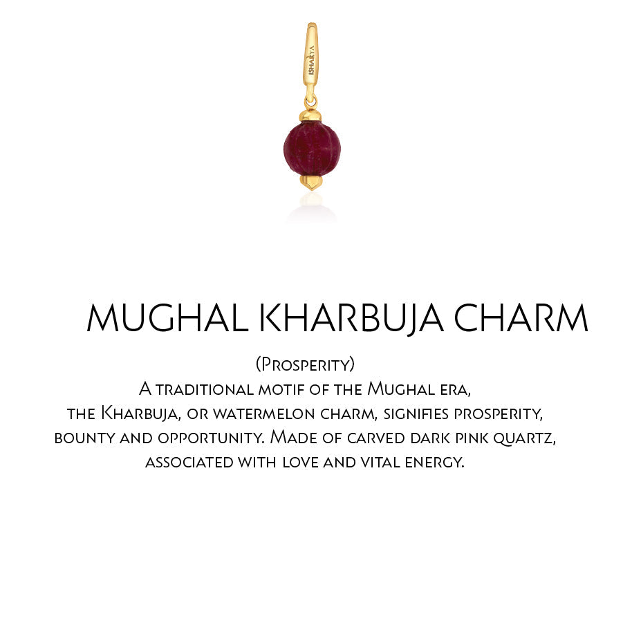 Mughal Kharbuja Charm - Isharya | Modern Indian Jewelry