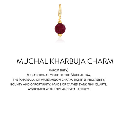 Mughal Kharbuja Charm - Isharya | Modern Indian Jewelry