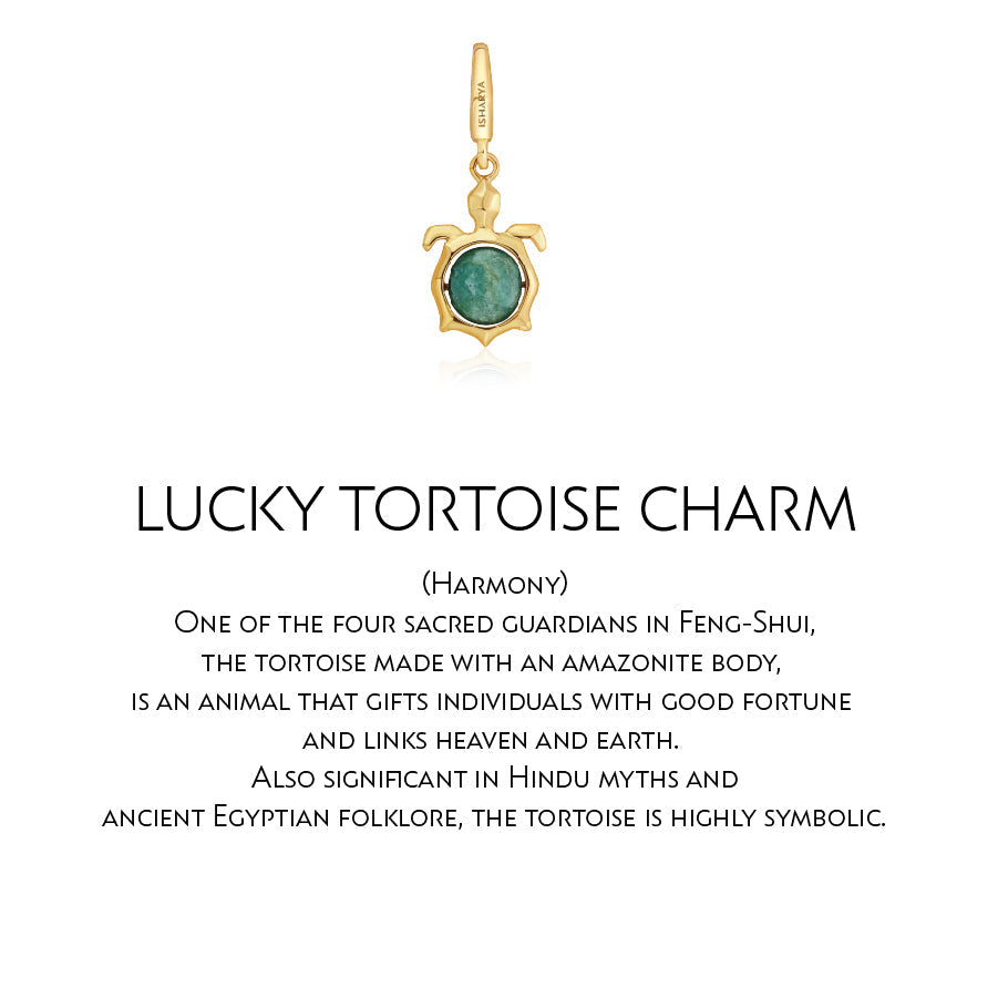 Lucky Tortoise Charm - Isharya | Modern Indian Jewelry