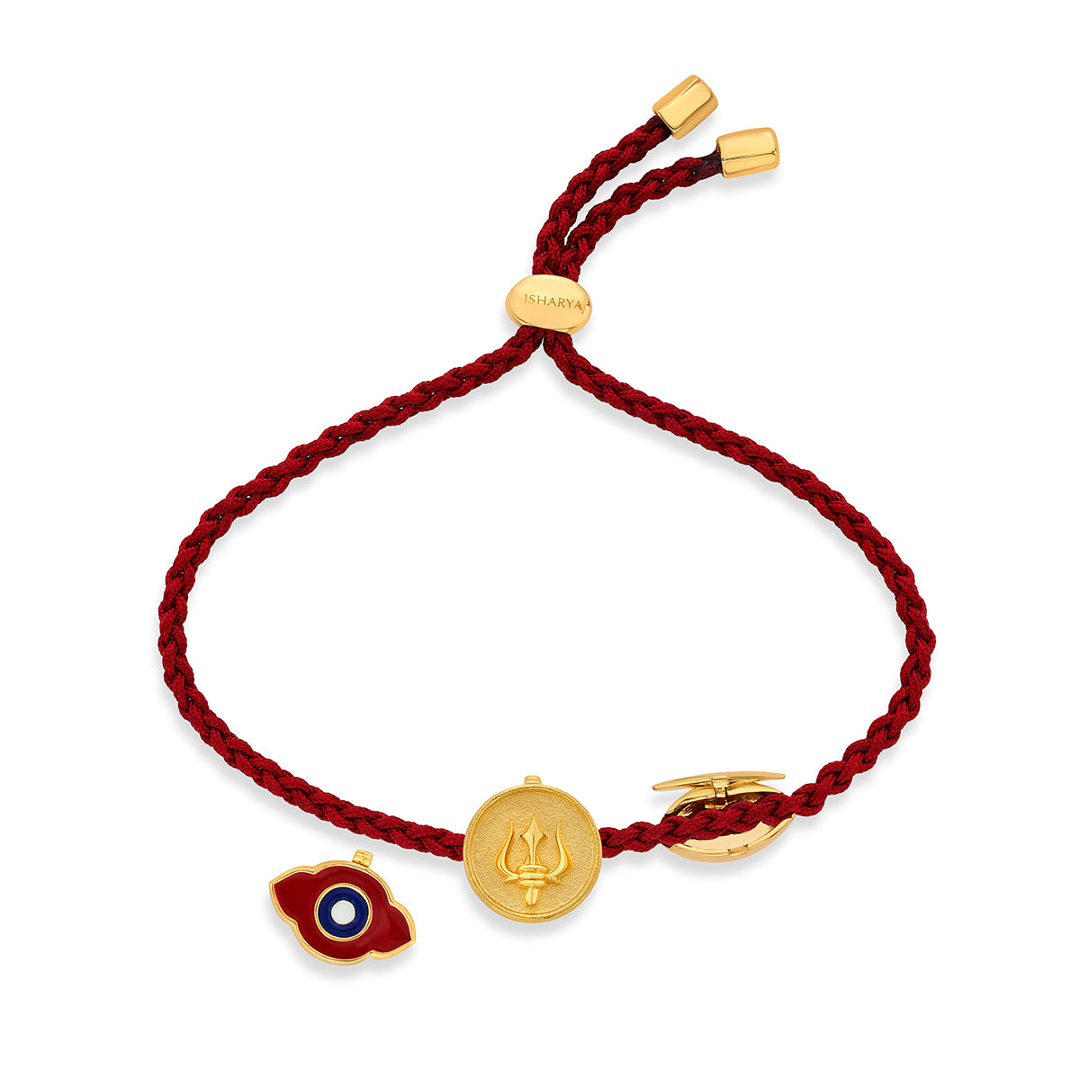 Maroon Knot Bracelet - Isharya | Modern Indian Jewelry