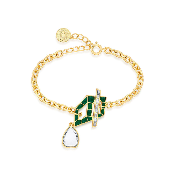Fiesta Hydro Emerald Bracelet