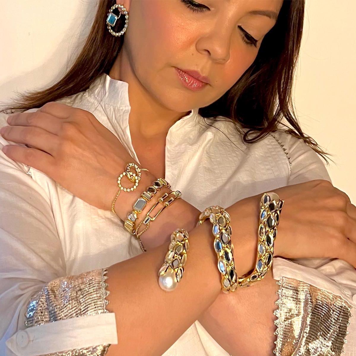 Mirror Coiled Cuff