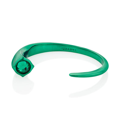 Sultana Green Mirror Cuff
