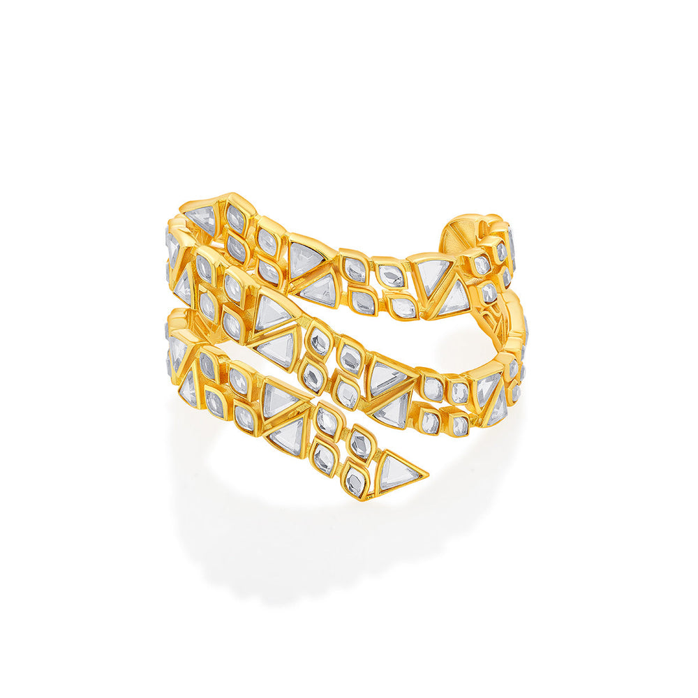 Very Varq Serpent Cuff - Isharya | Modern Indian Jewelry