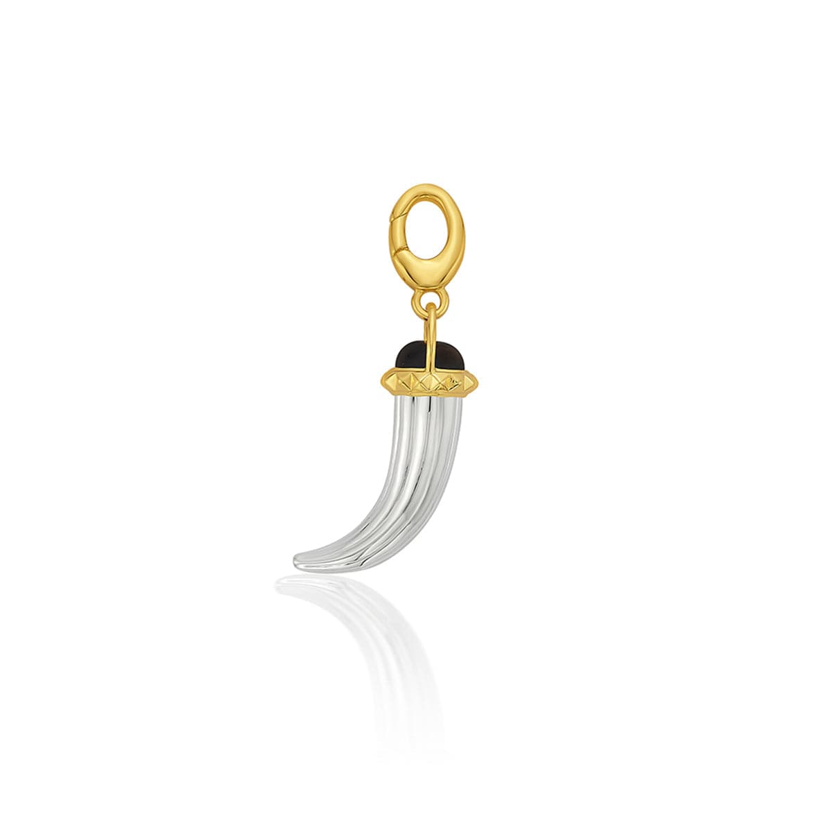 Tiger Eye Tusk Charm - Isharya | Modern Indian Jewelry