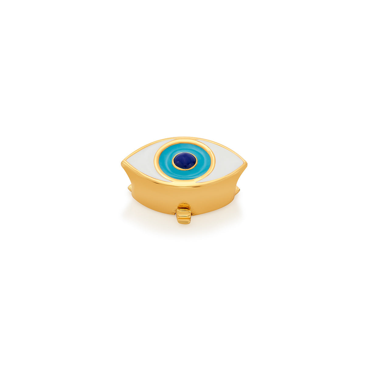 Evil Eye Iris Charm - Isharya | Modern Indian Jewelry