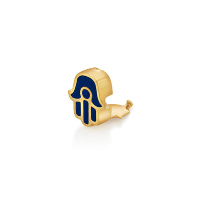 Hamsa Midnight Charm - Isharya | Modern Indian Jewelry