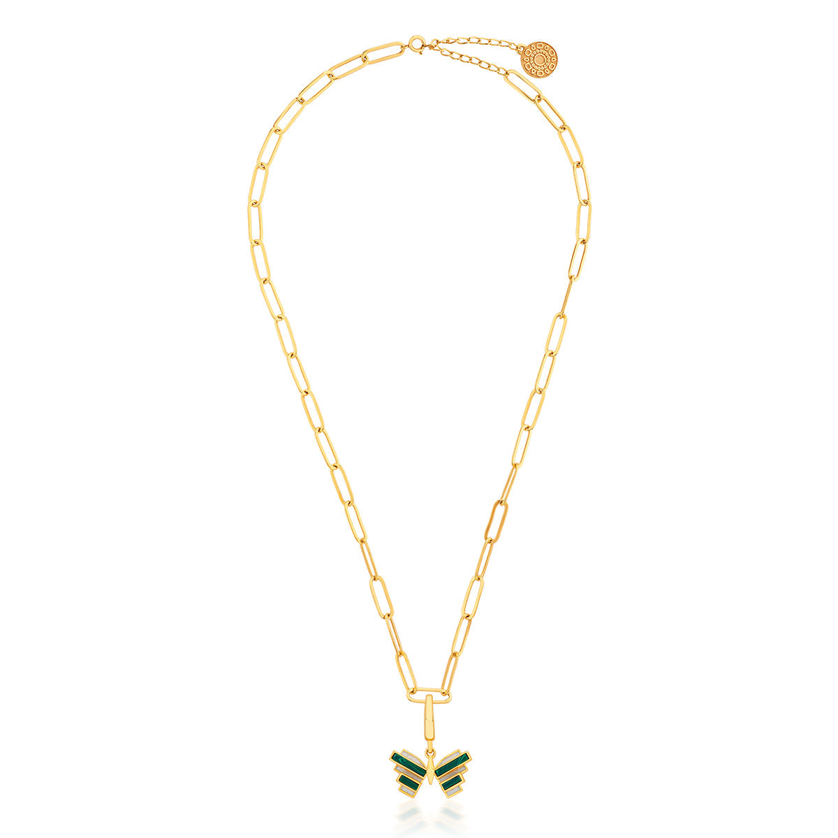 Long loop Gilt Chain Necklace